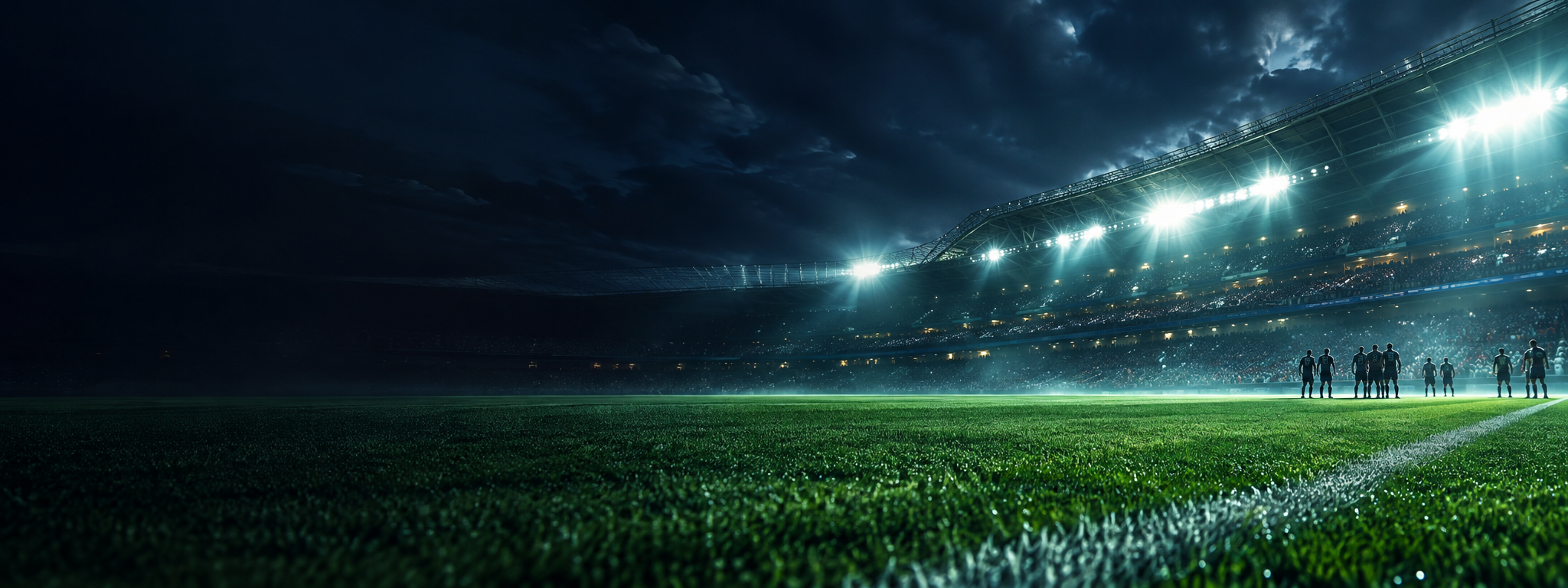 Sports teams in action