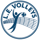 L.E. Volleys logo
