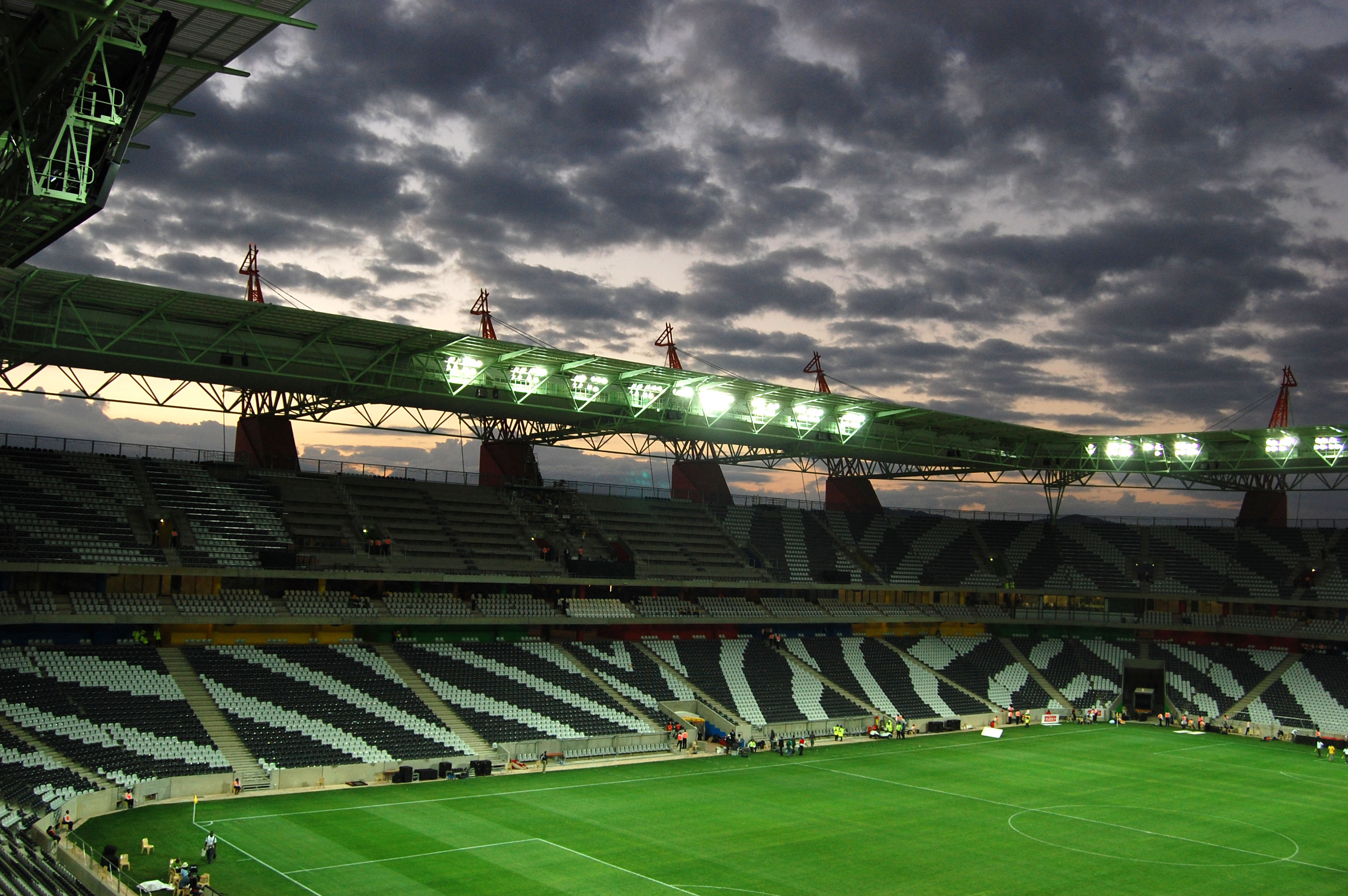 Inside Mbombela Stadium in Mpumalanga, where Golden Arrows and Kaizer Chiefs drew 0-0